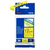 Lentes lente Brother TZe-631 (TZe) 12 mm x 8 m, melns uz dzeltena