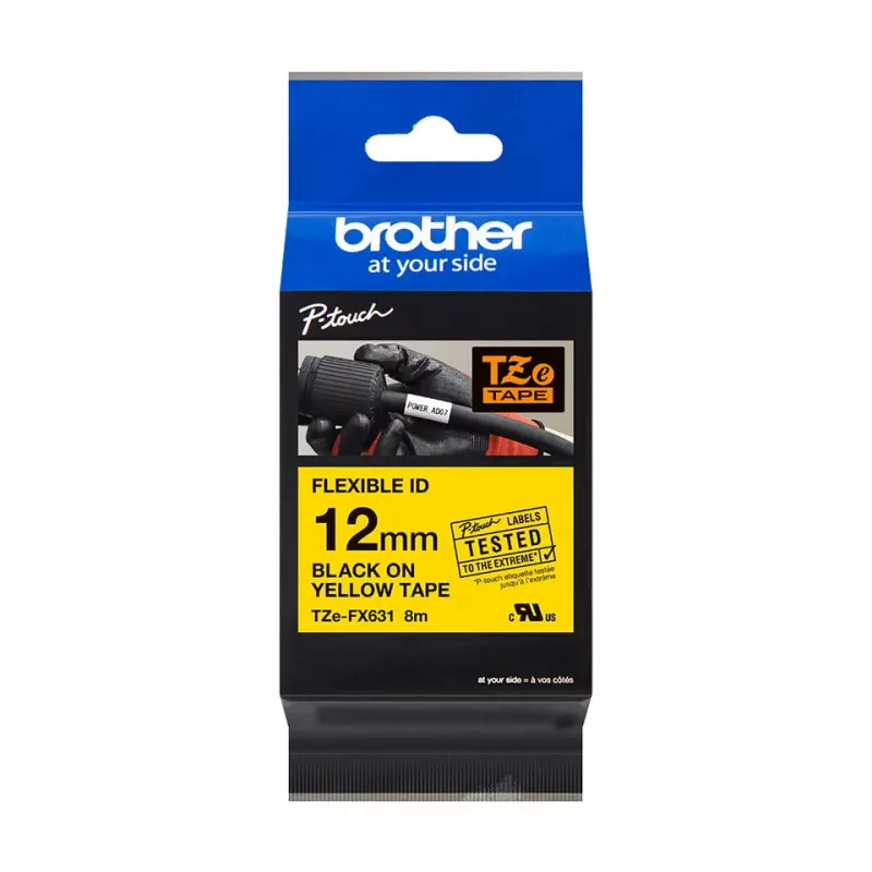 Marķēšanas lente TZ Brother TZE-FX631