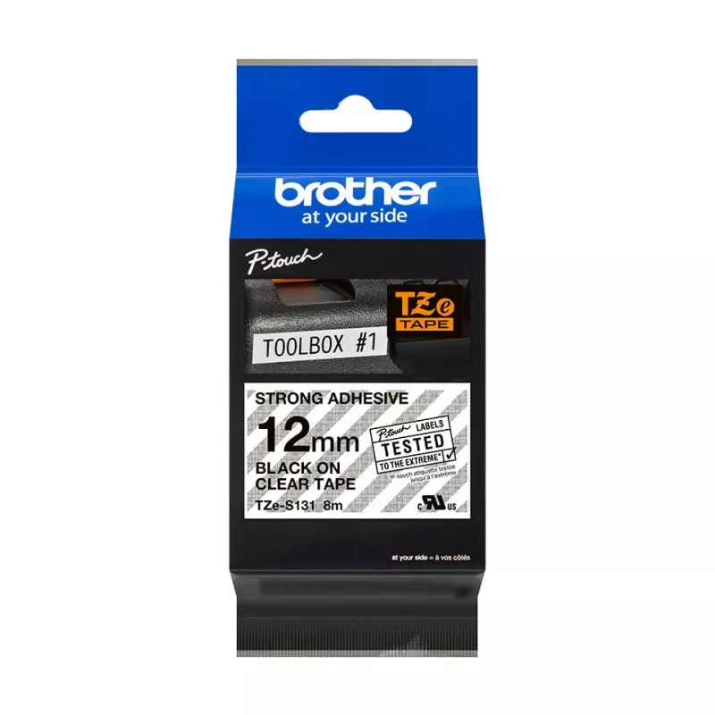 Lente uzlīmju izgatavošanai TZ Brother TZE-S131