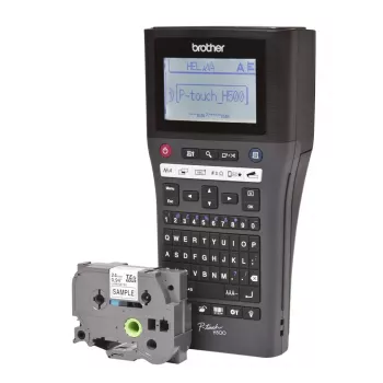 Brother PT-H500 etiķešu printeris 180 x 180 DPI 30 mm/s Vadu TZe QWERTY