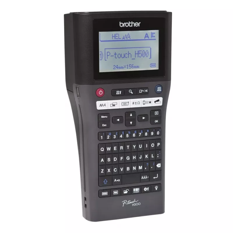 Brother PT-H500 etiķešu printeris 180 x 180 DPI 30 mm/s Vadu TZe QWERTY