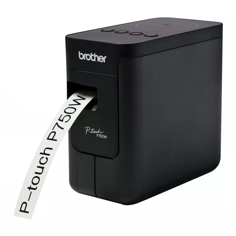 Brother PT-P750W | Mono | Termāls | Etiķešu printeris | Wi-Fi | Maksimālais ISO A-sērijas papīra izmērs Cits | Melns