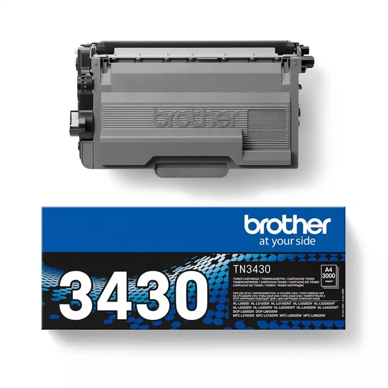 Brother TN-3430 tonera kasetne 1 gab. Oriģināls Melns