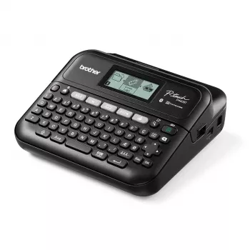 Etiķešu printeris Brother PT-D460BTVP termopārneses 180×180 DPI 30 mm/s vadu un Bluetooth QWERTY TZe lente