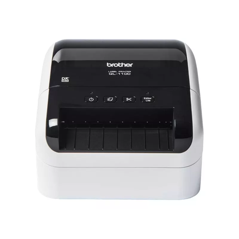 Etiķešu printeris Brother QL-1100 Tiešā termiskā druka 300 x 300 DPI 110 mm/sek Vadu DK