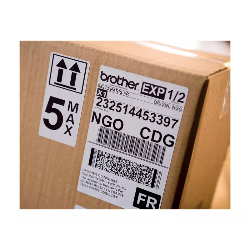 Etiķešu printeris Brother QL-1100 Tiešā termiskā druka 300 x 300 DPI 110 mm/sek Vadu DK