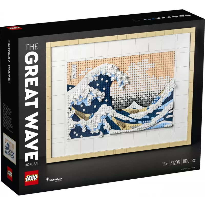 LEGO ART 31208 Hokusai. Lielais vilnis pie Kanagavas