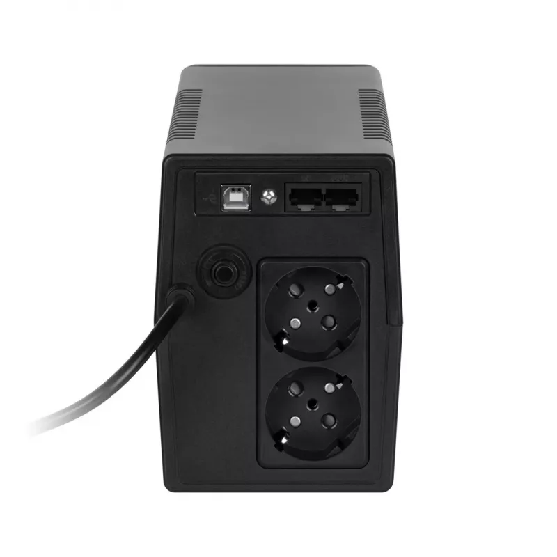 Rebel Nanopower Plus 1000 UPS | Bezsaistes | Sinusoīda | 1000VA | 600W | LCD | USB