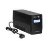 Rebel Nanopower Plus 1000 UPS | Bezsaistes | Sinusoīda | 1000VA | 600W | LCD | USB