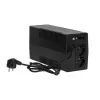 Rebel Nanopower Plus 1000 UPS | Bezsaistes | Sinusoīda | 1000VA | 600W | LCD | USB