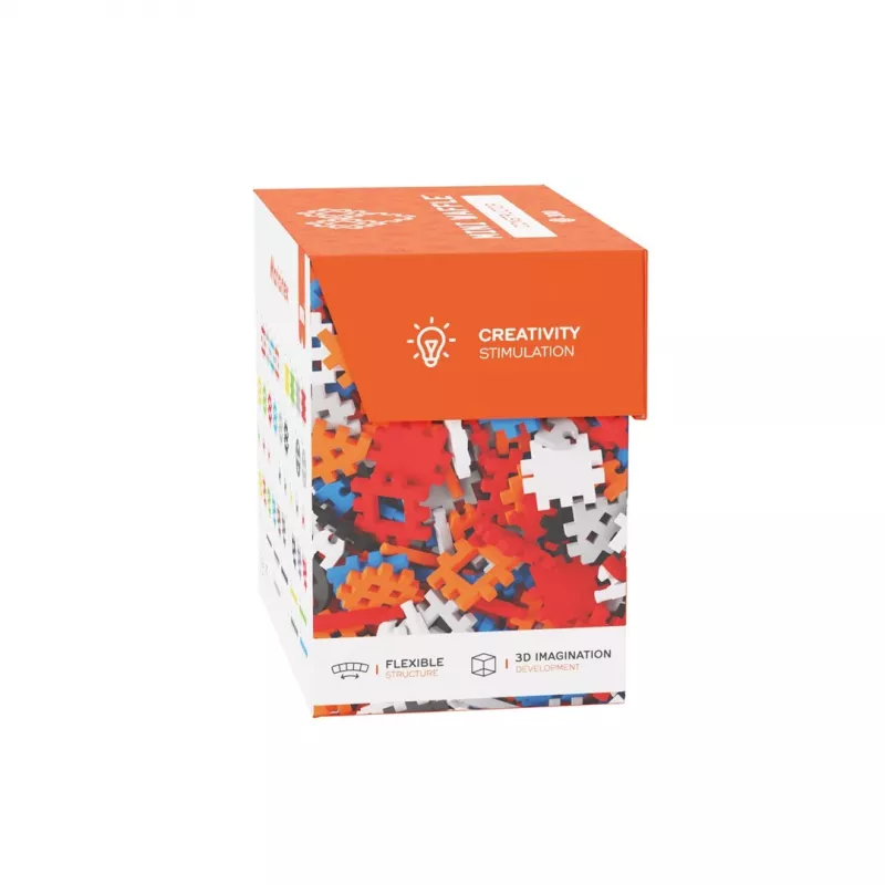 Konstrukcijas klucīši Marioinex Mini Waffle Constructor 300 — saderīgs savstarpēji bloķējošs rotaļu komplekts, 300 gab., daudzkrāsains