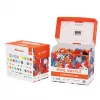 Konstrukcijas klucīši Marioinex Mini Waffle Constructor 300 — saderīgs savstarpēji bloķējošs rotaļu komplekts, 300 gab., daudzkrāsains