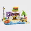 Rotaļlietu konstruēšanas komplekts Marioinex Blocks Waffle mini Food Truck 904244 krāsains būvkomplekts