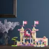 Rotaļlietu konstruktors Marioinex Waffle Mini Blocks Princess — 280 gab., daudzkrāsains, kastē, vecumam 6+