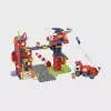 Rotaļlietu konstruktors Marioinex Waffle Blocks Ugunsdzēsēju depo 280 gab., modelis 906279