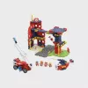 Rotaļlietu konstruktors Marioinex Waffle Blocks Ugunsdzēsēju depo 280 gab., modelis 906279