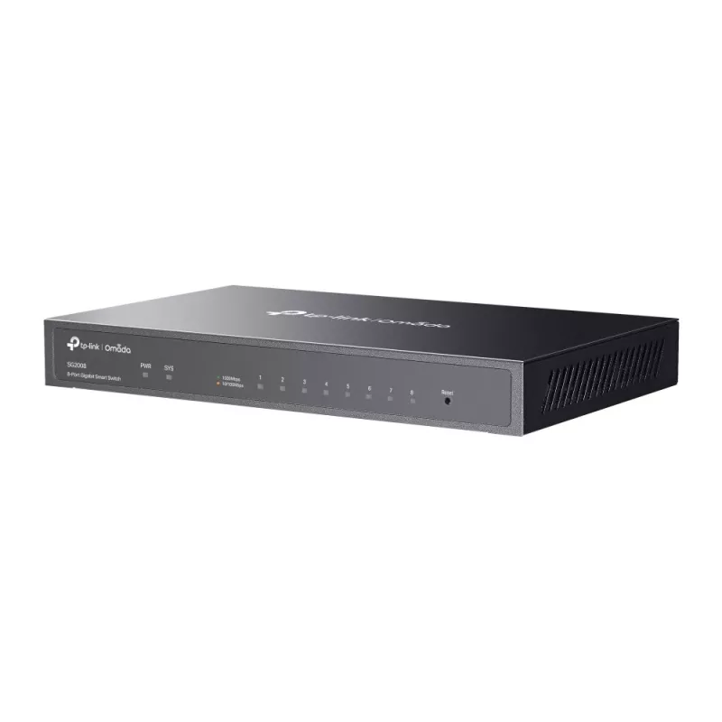 TP-Link JetStream 8 portu gigabitu viedais slēdzis