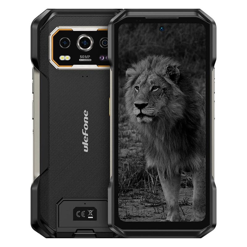 Viedtālrunis Ulefone Armor 27 Pro 6.78 collas 12 GB 256 GB melns