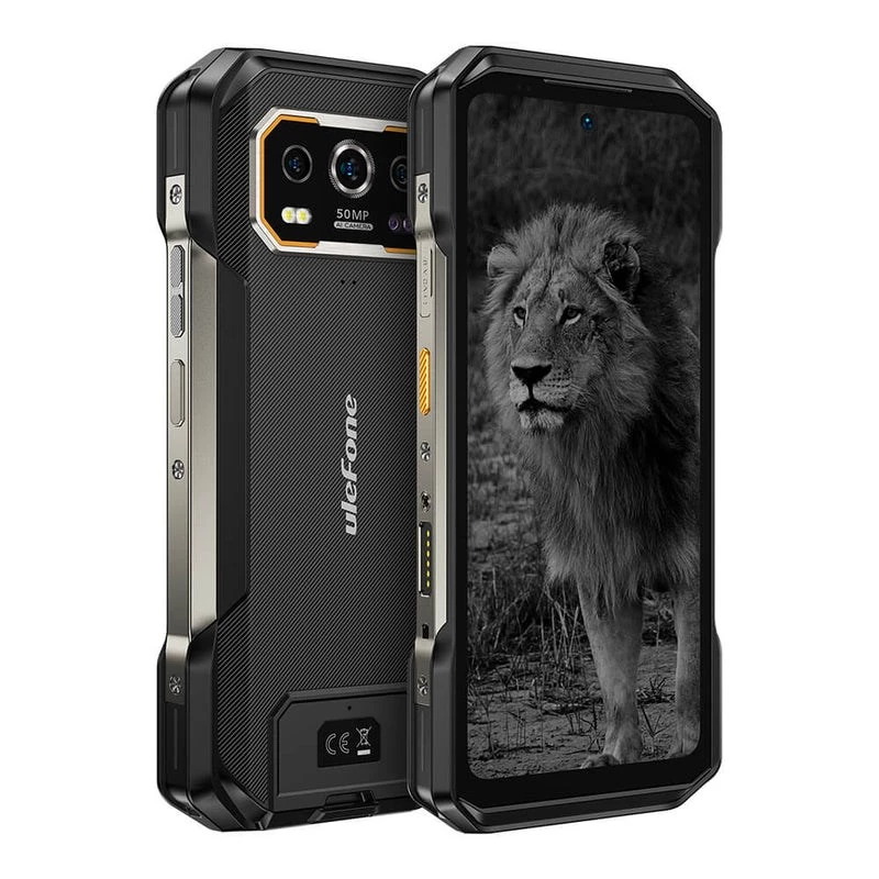 Viedtālrunis Ulefone Armor 27 Pro 6.78 collas 12 GB 256 GB melns