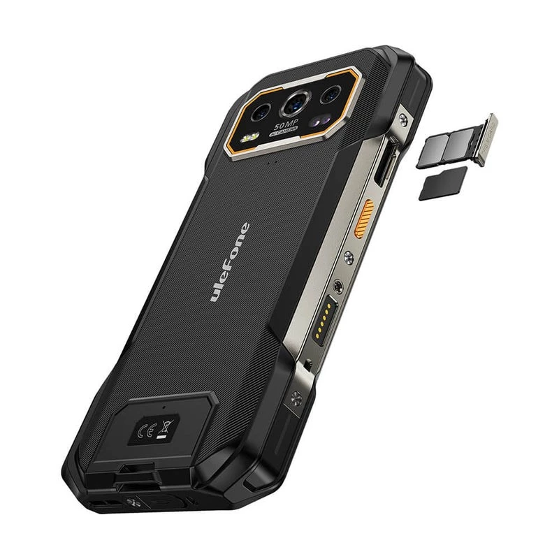 Viedtālrunis Ulefone Armor 27 Pro 6.78 collas 12 GB 256 GB melns