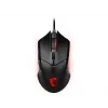MSI | Clutch GM08 | spēļu pele | USB 2.0 | melna