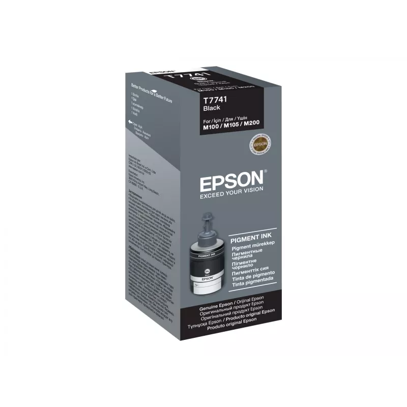 Tintes pudele Epson T7741 140ml melna