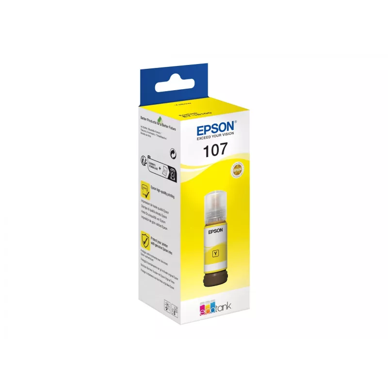 EPSON 108 EcoTank dzeltena Ink Bottle