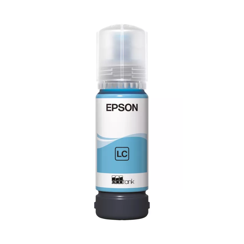 EPSON 108 EcoTank gaiši ciāna tintes pudele