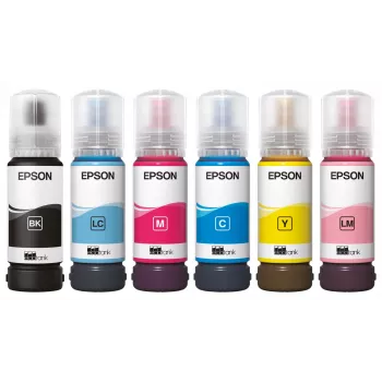 EPSON 108 EcoTank gaiši fuksīna tintes pudele