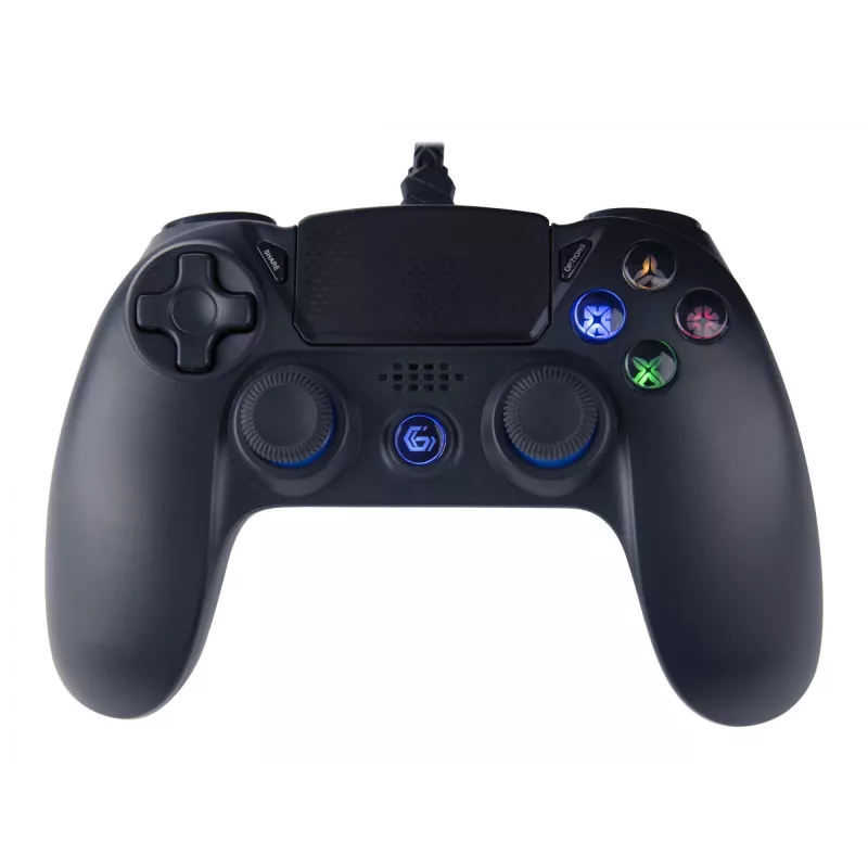 Gamepad Gembird JPD-PS4U-01 Melns USB