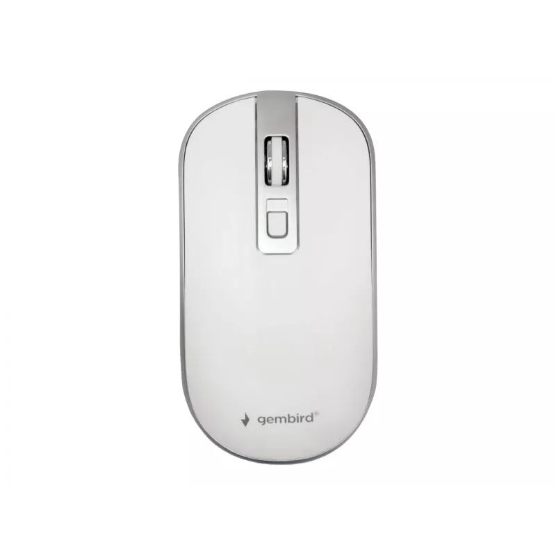 pele USB Optical Wrl balta/SILVER MUSW-4B-06-WS Gembird