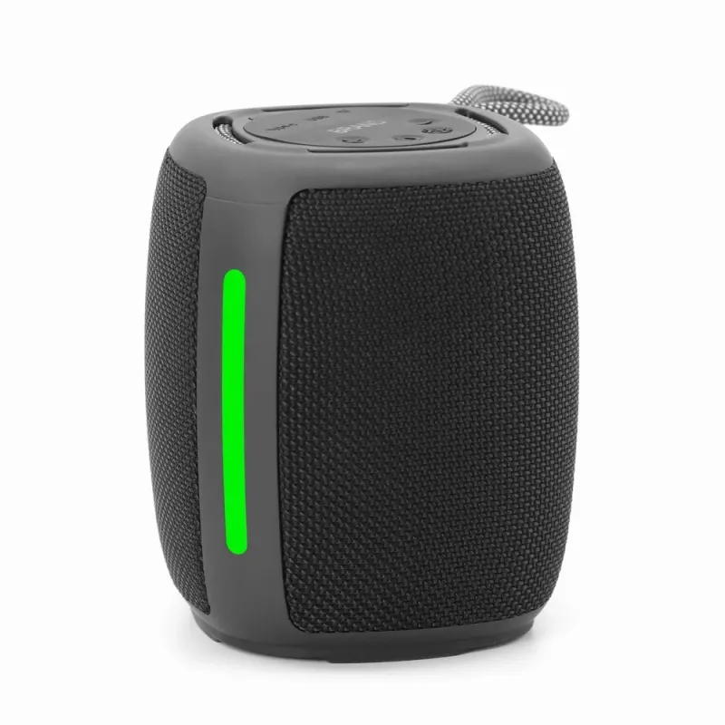 Portable Speaker Gembird SPK-BT-LED-03-BK Melns