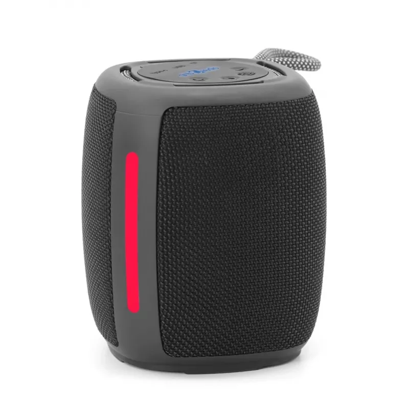 Portable Speaker Gembird SPK-BT-LED-03-BK Melns