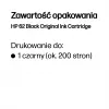 HP 62 Melna Oriģinālā Tintes Kasetne