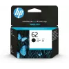 HP 62 Melna Oriģinālā Tintes Kasetne