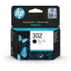 HP 302 Melnā oriģinālā tintes kasetne