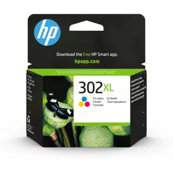 HP 302XL tintes kasetne trīskrāsu