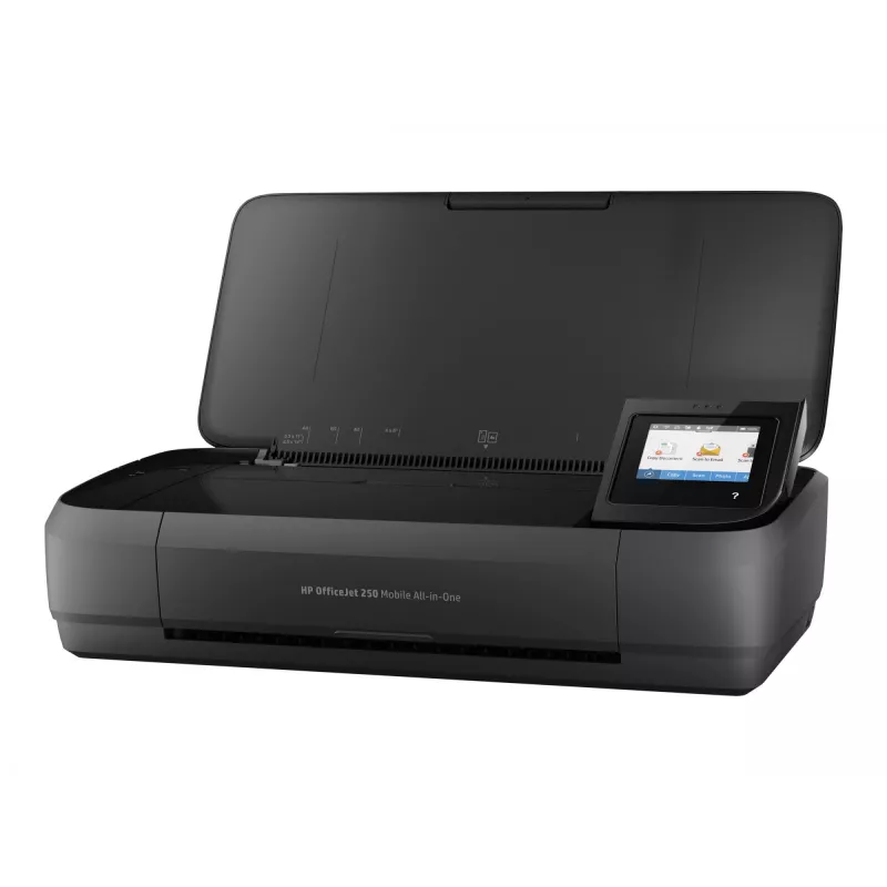 HP Officejet 250 Mobile All-in-One MFP krāsu tintes printeris A4 8 kopijas/min 10 lapas/min 50 lapas USB Wi-Fi