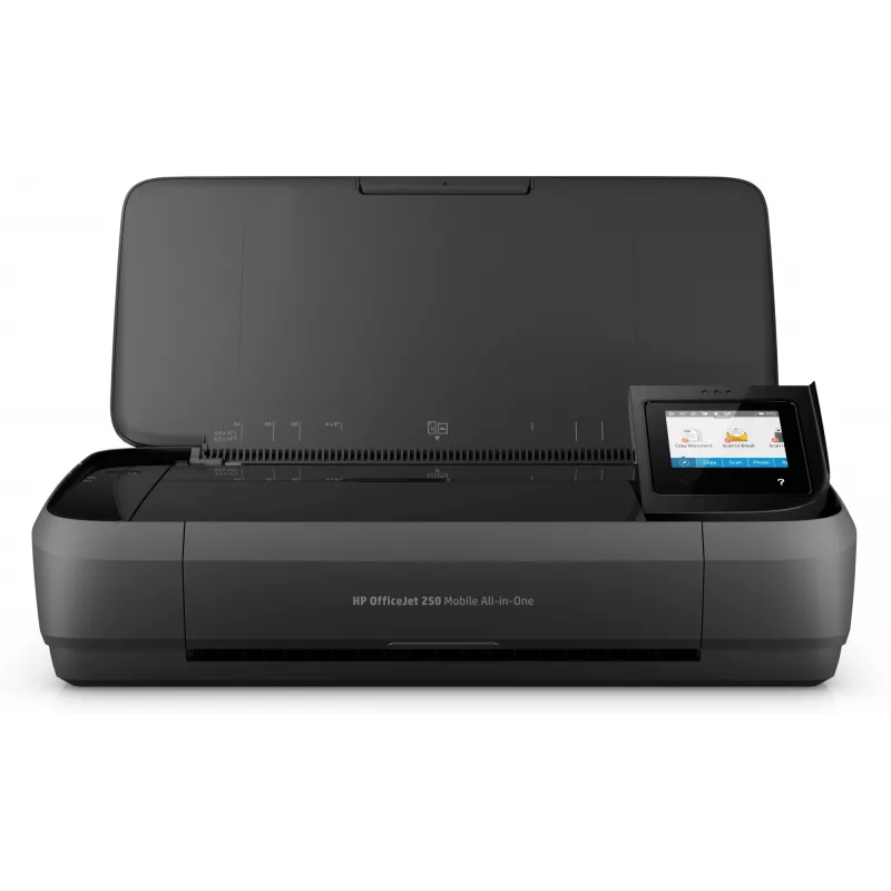 HP Officejet 250 Mobile All-in-One MFP krāsu tintes printeris A4 8 kopijas/min 10 lapas/min 50 lapas USB Wi-Fi