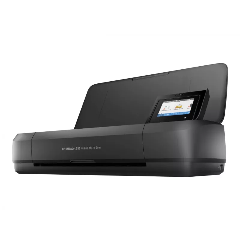 HP Officejet 250 Mobile All-in-One MFP krāsu tintes printeris A4 8 kopijas/min 10 lapas/min 50 lapas USB Wi-Fi