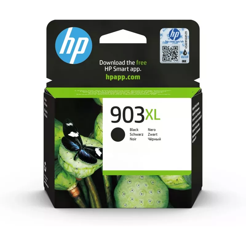 HP 903XL augstas ietilpības melns oriģināls tintes kasetne