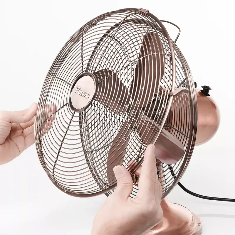 Galda ventilators Tristar VE-5970 Retro galda ventilators, vara krāsa, 30 cm