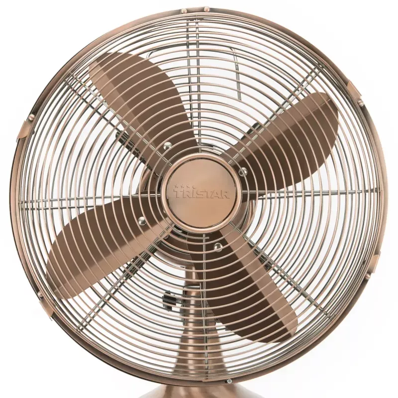 Galda ventilators Tristar VE-5970 Retro galda ventilators, vara krāsa, 30 cm