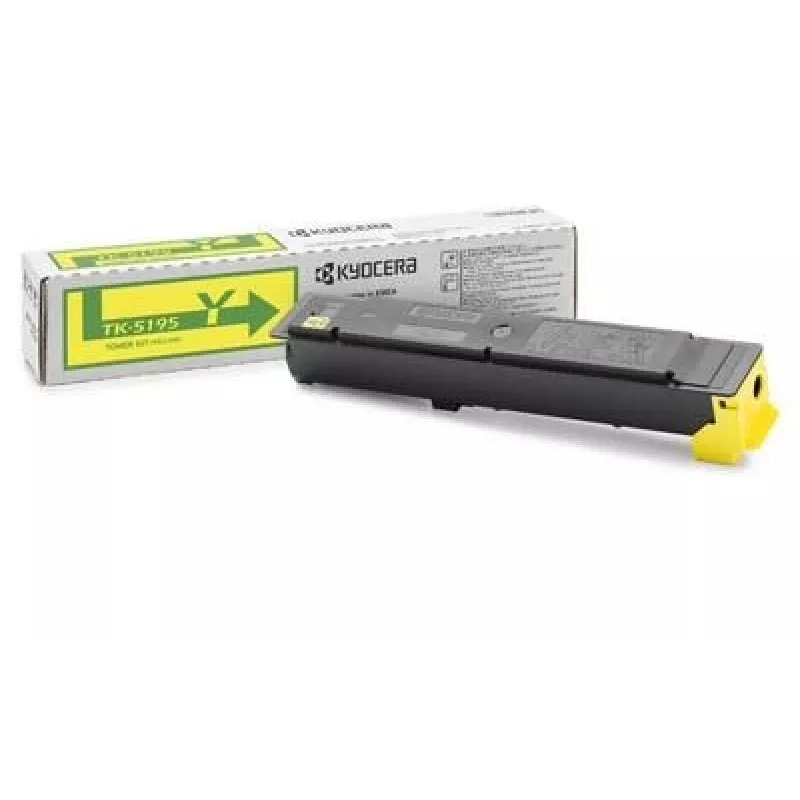 KYOCERA TK-5195Y tonera kārtridžs 1 gab. Oriģināls Dzeltens