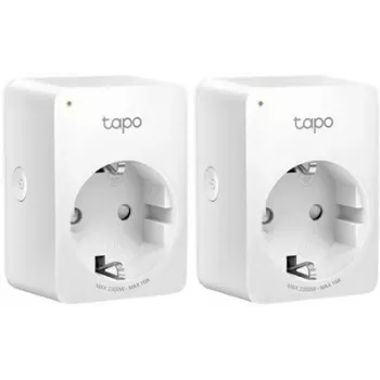 Tapo P100 V2 - viedais kontaktdakšs - mini - bezvadu - 802.11b/g/n, Bluetooth 4.2 - 2.