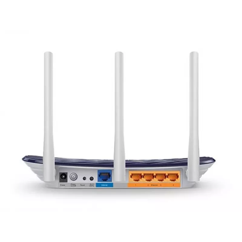 Bezvadu maršrutētājs | TP-LINK | Bezvadu maršrutētājs | 733 Mbps | IEEE 802.11a | IEEE 802.11b | IEEE 802.11g | IEEE 802.11n | IEEE 802.11ac | 1 WAN | 4x10/100M | Antenu skaits 3 | ARCH