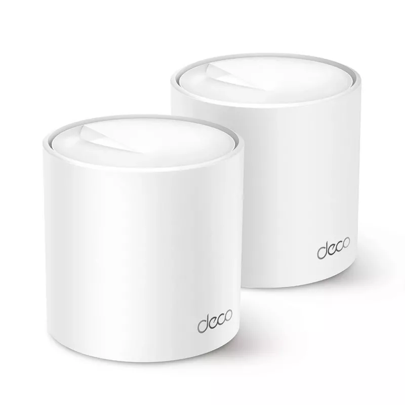 Bezvadu maršrutētājs | TP-LINK | Bezvadu maršrutētājs | 2 iepakojumā | 5400 Mbit/s | Mesh | IEEE 802.11a | IEEE 802.11n | IEEE 802.11ac | IEEE 802.11ax | 2x10/100/1000M | DECOX60(2-PACK)