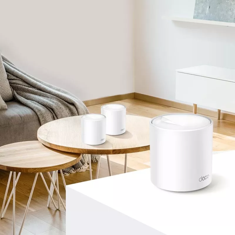 Bezvadu maršrutētājs | TP-LINK | Bezvadu maršrutētājs | 2 iepakojumā | 5400 Mbit/s | Mesh | IEEE 802.11a | IEEE 802.11n | IEEE 802.11ac | IEEE 802.11ax | 2x10/100/1000M | DECOX60(2-PACK)