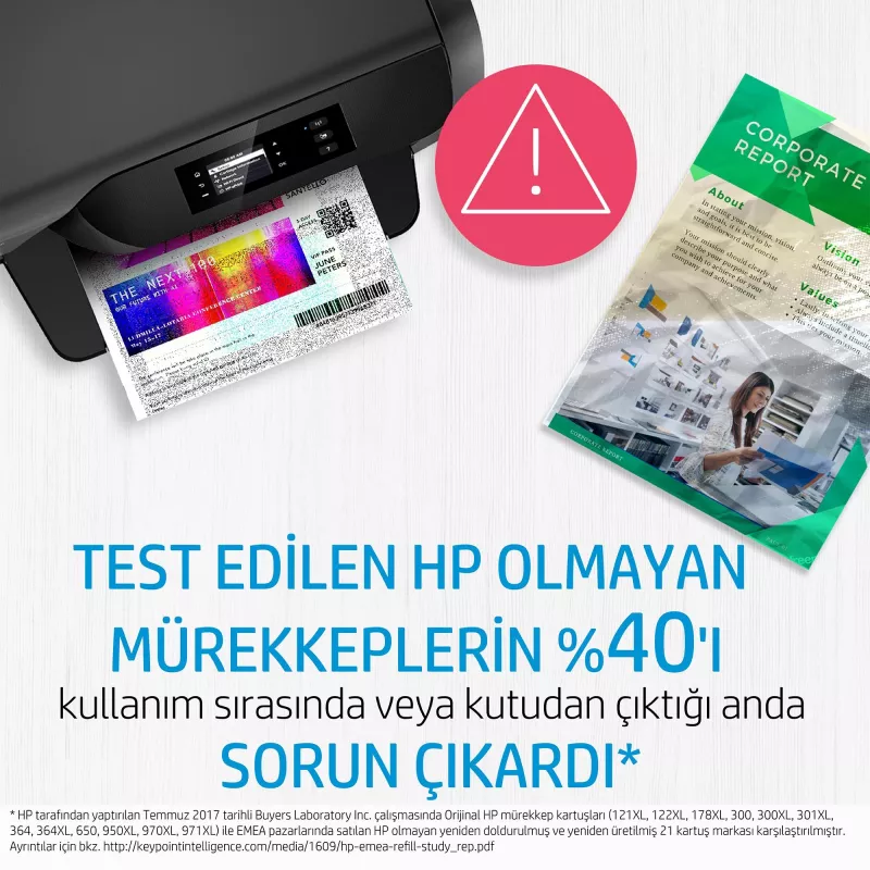 HP 953 fuksīna krāsas oriģinālā tintes kasetne