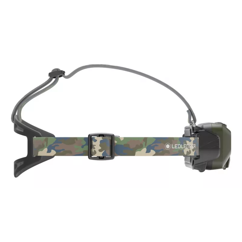 Ledlenser HF8R Core RGB Camouflage - galvas lukturītis LED, zaļš